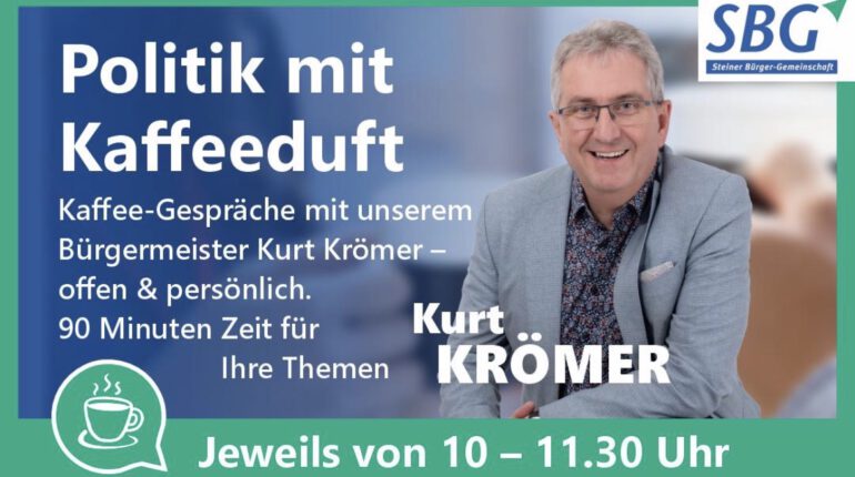 Politik mit Kaffeeduft